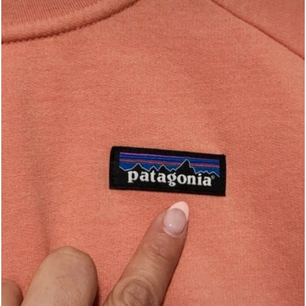 Patagonia Ahnya Cap Sleeve Sweatshirt Top Size Medium - Picture 9 of 9